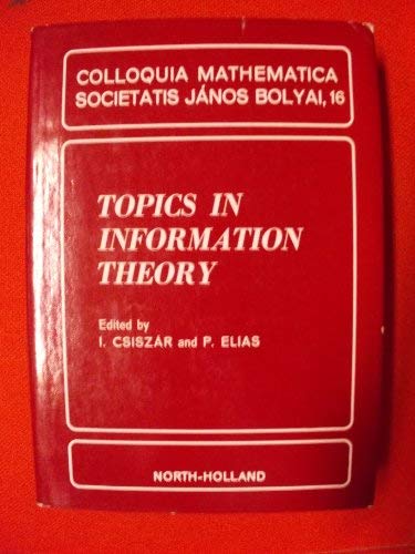 Topics in Information Theory
