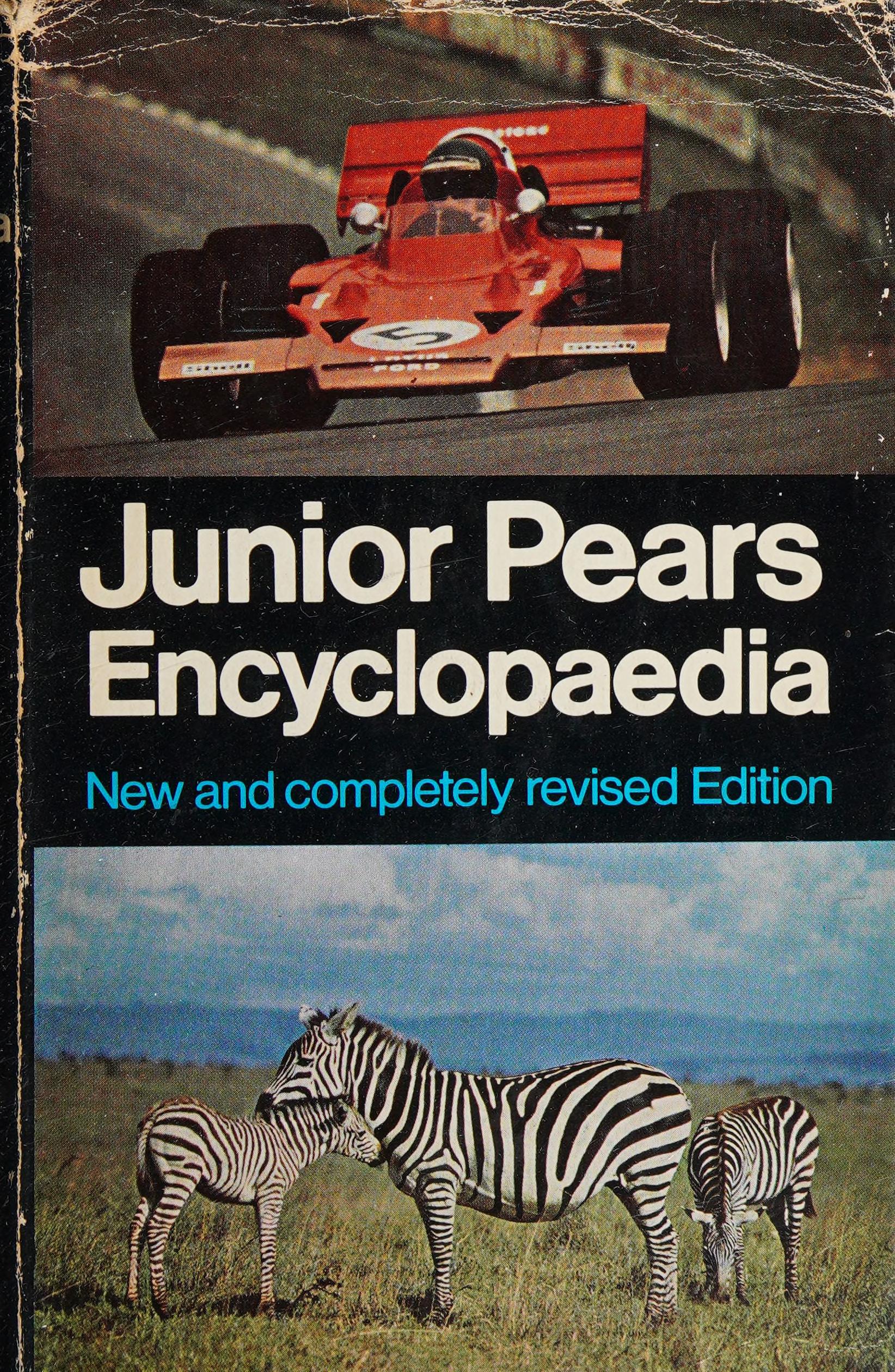 Junior Pears Encyclopaedia 1971