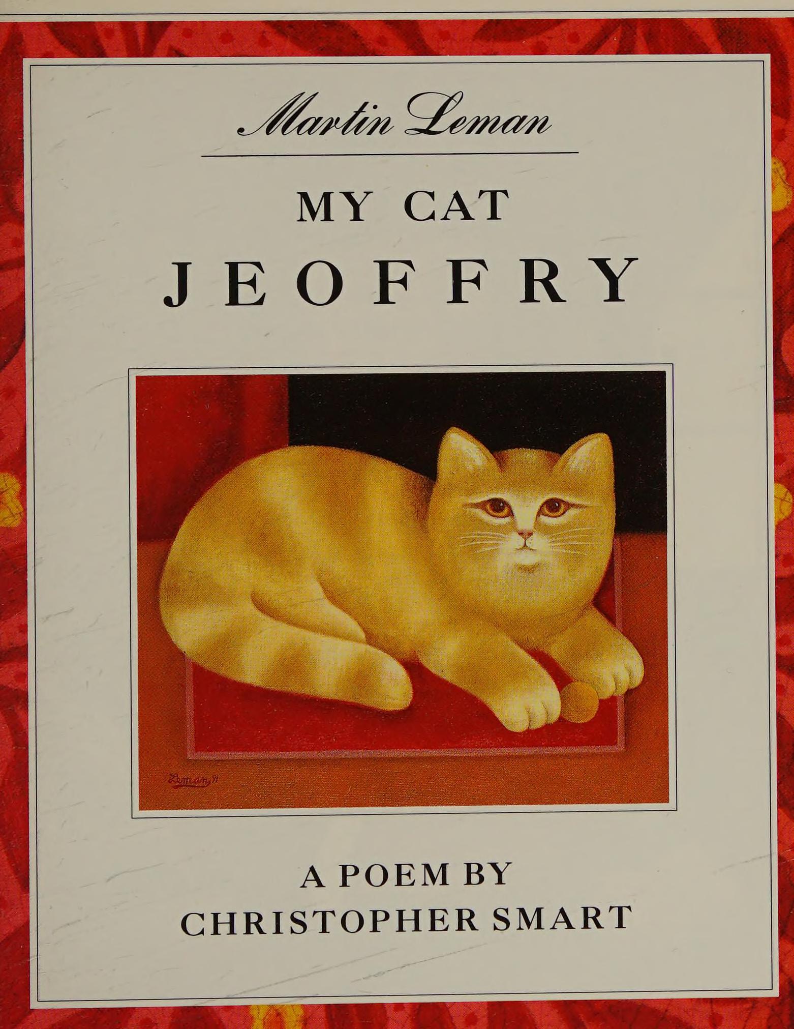 My Cat Jeoffry