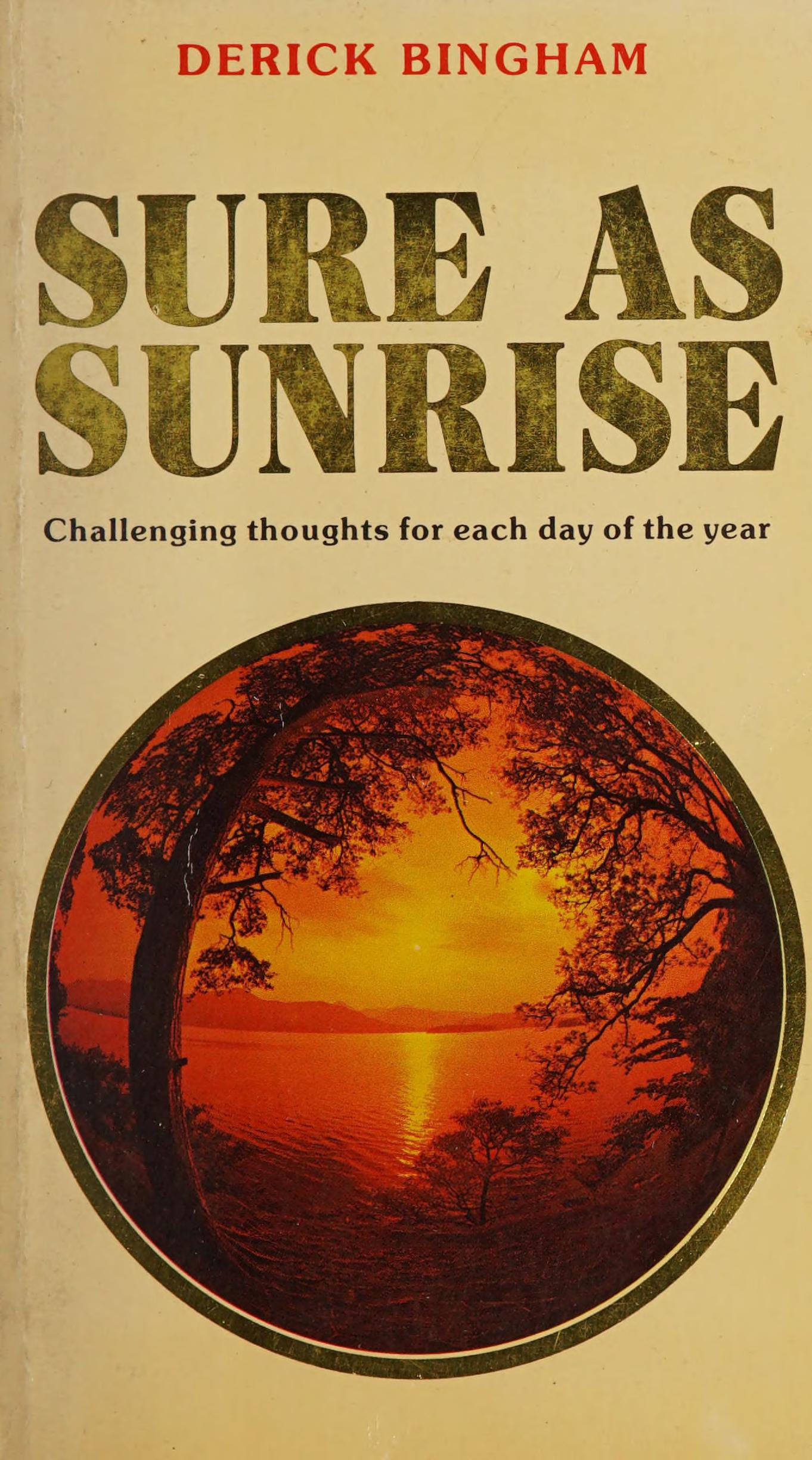 Sure as Sunrise