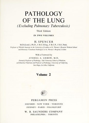 Pathology of the Lung
