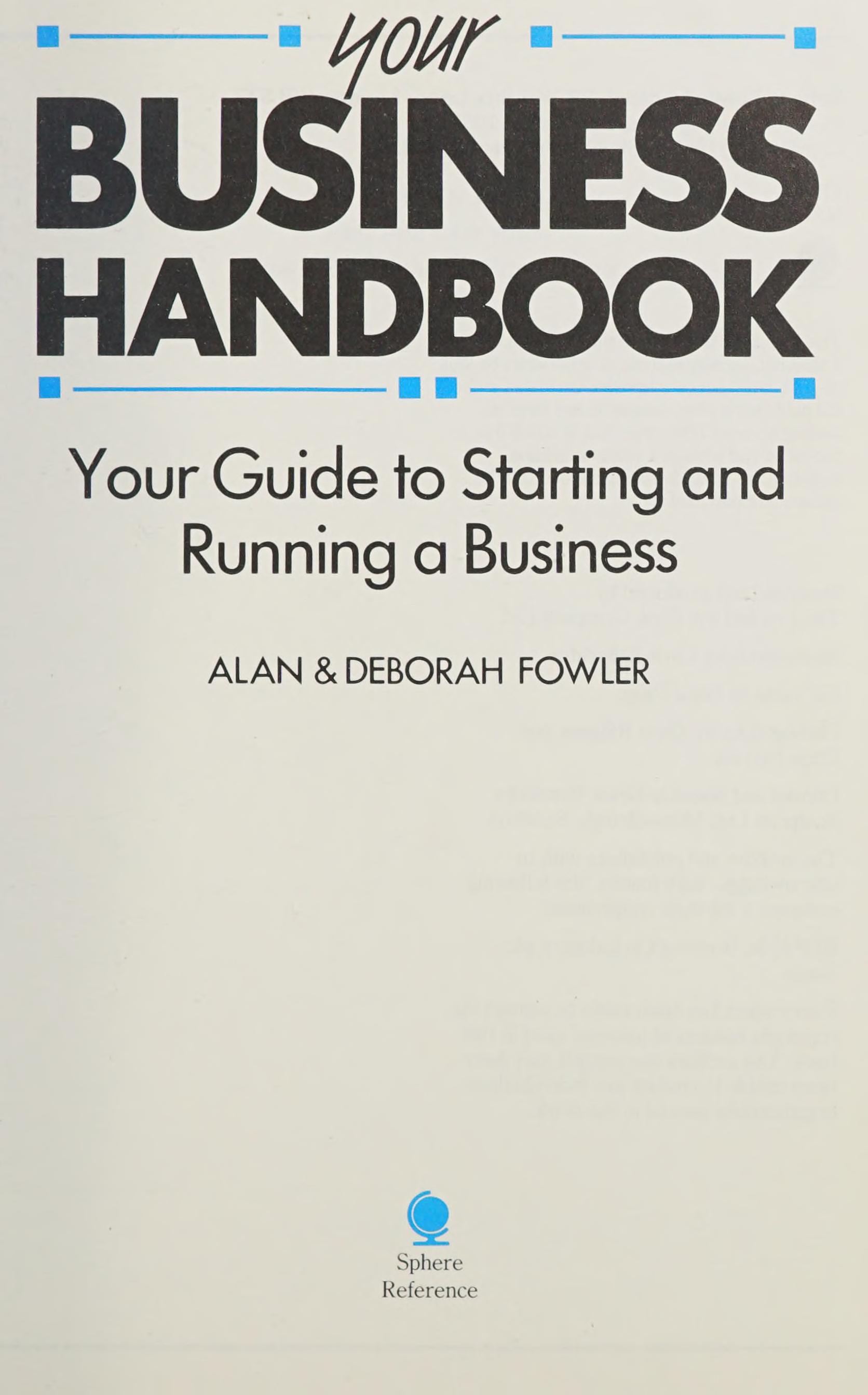 Your Business Handbook