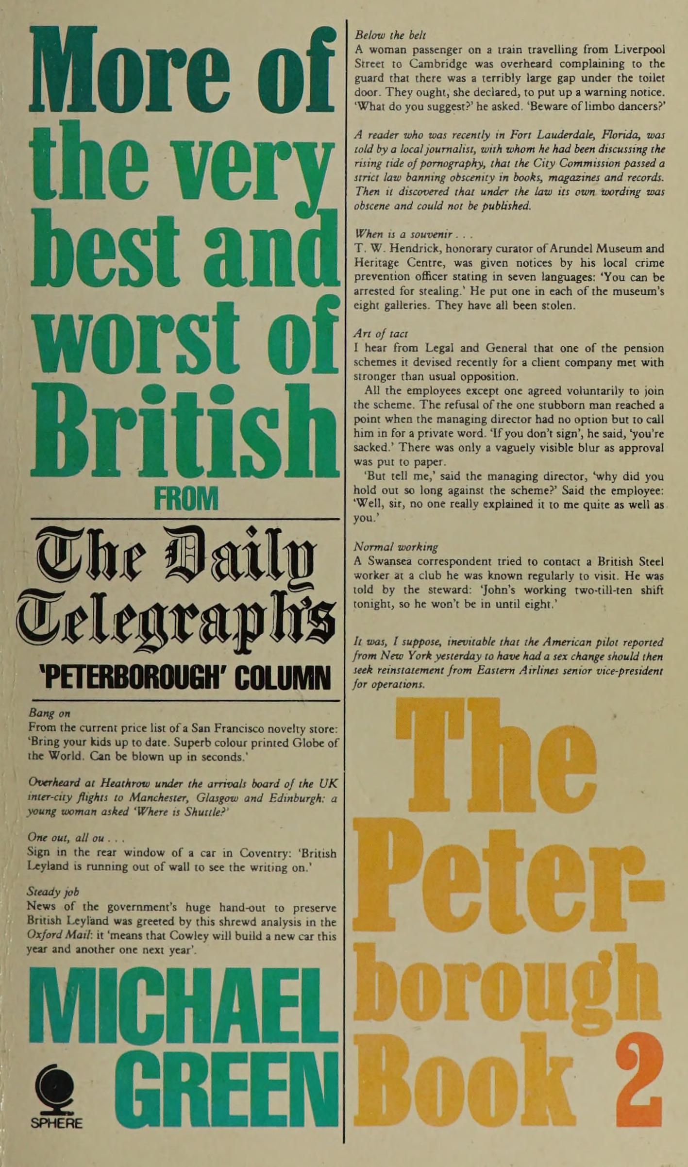 The Peterborough Book Ii
