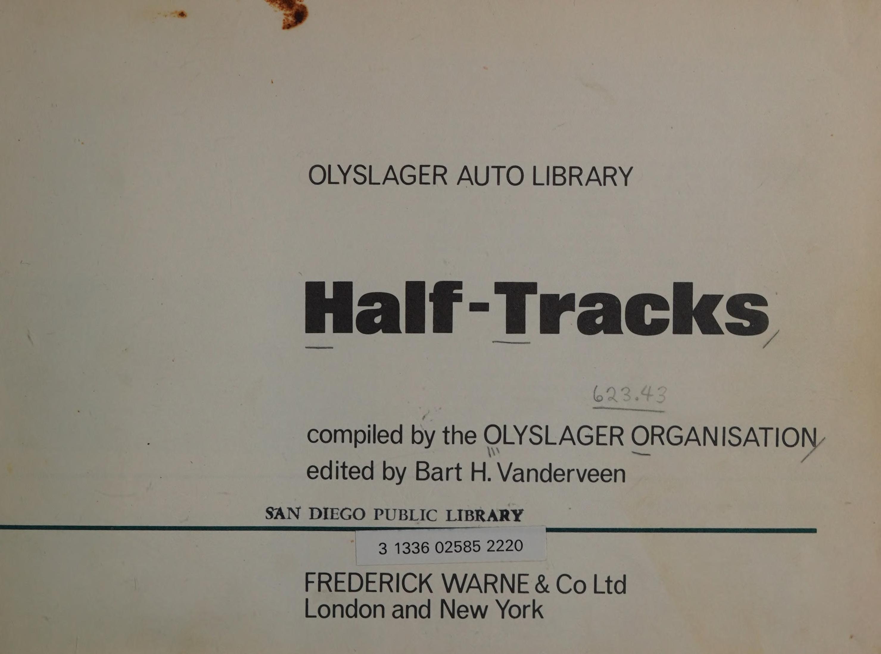 Half-Tracks