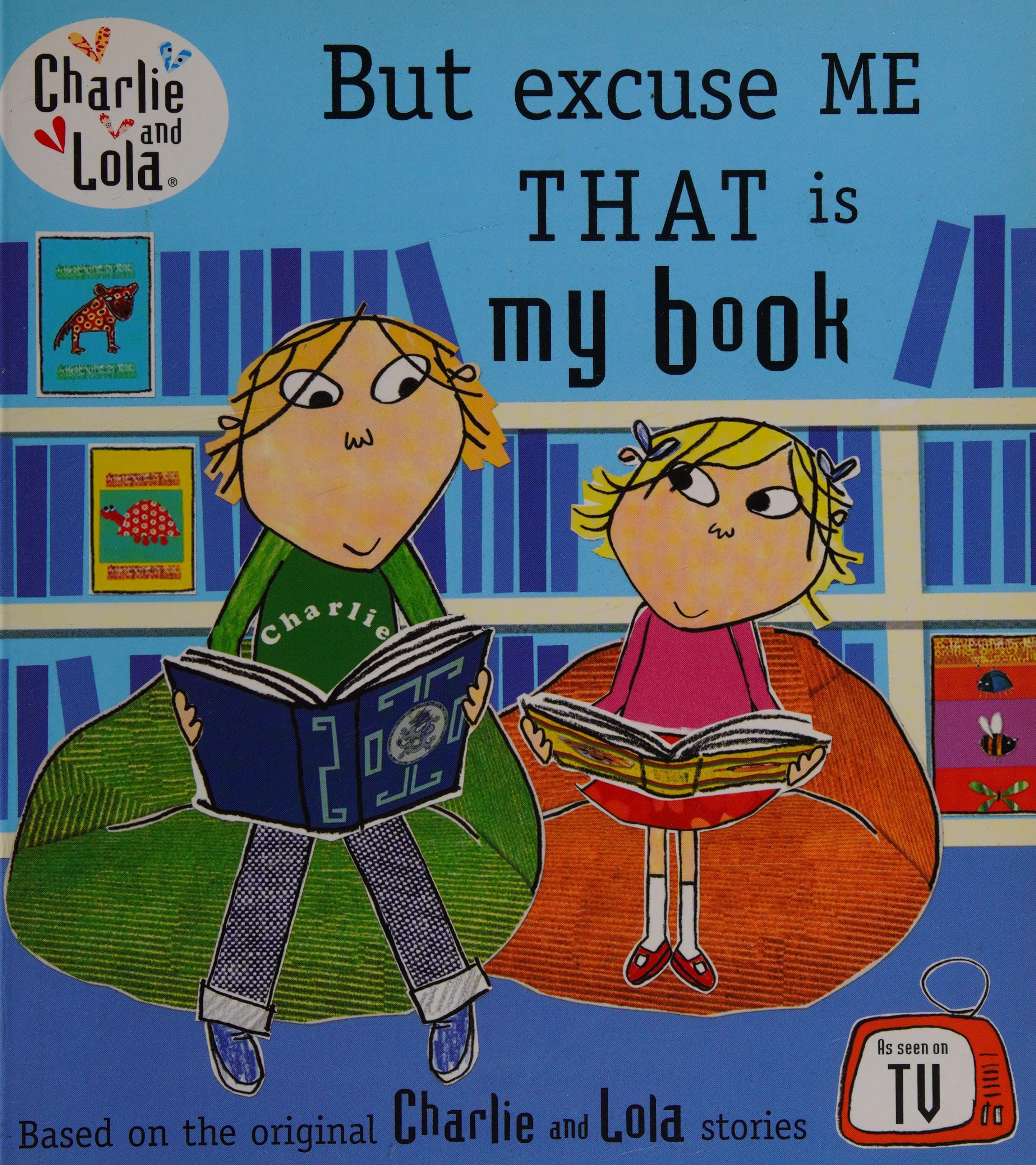 But excuse me that is my book