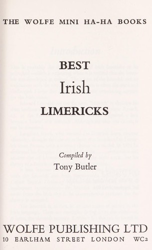 Best Irish Limericks