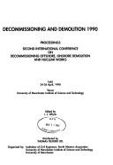 Decommissioning and Demolition 1990