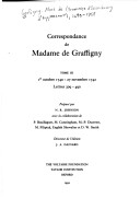 Correspondance de Mme de Graffigny 3