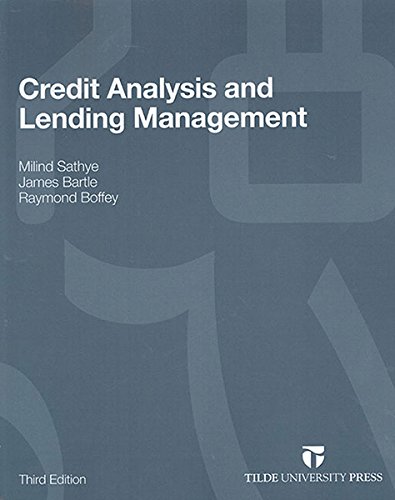 Credit Analysis And Lending Management