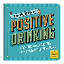 The Power of Positive Drinking Coaster Book