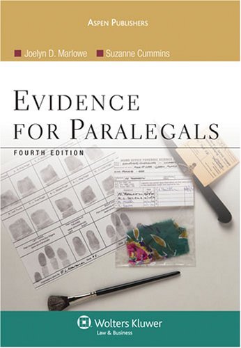 Evidence For Paralegals