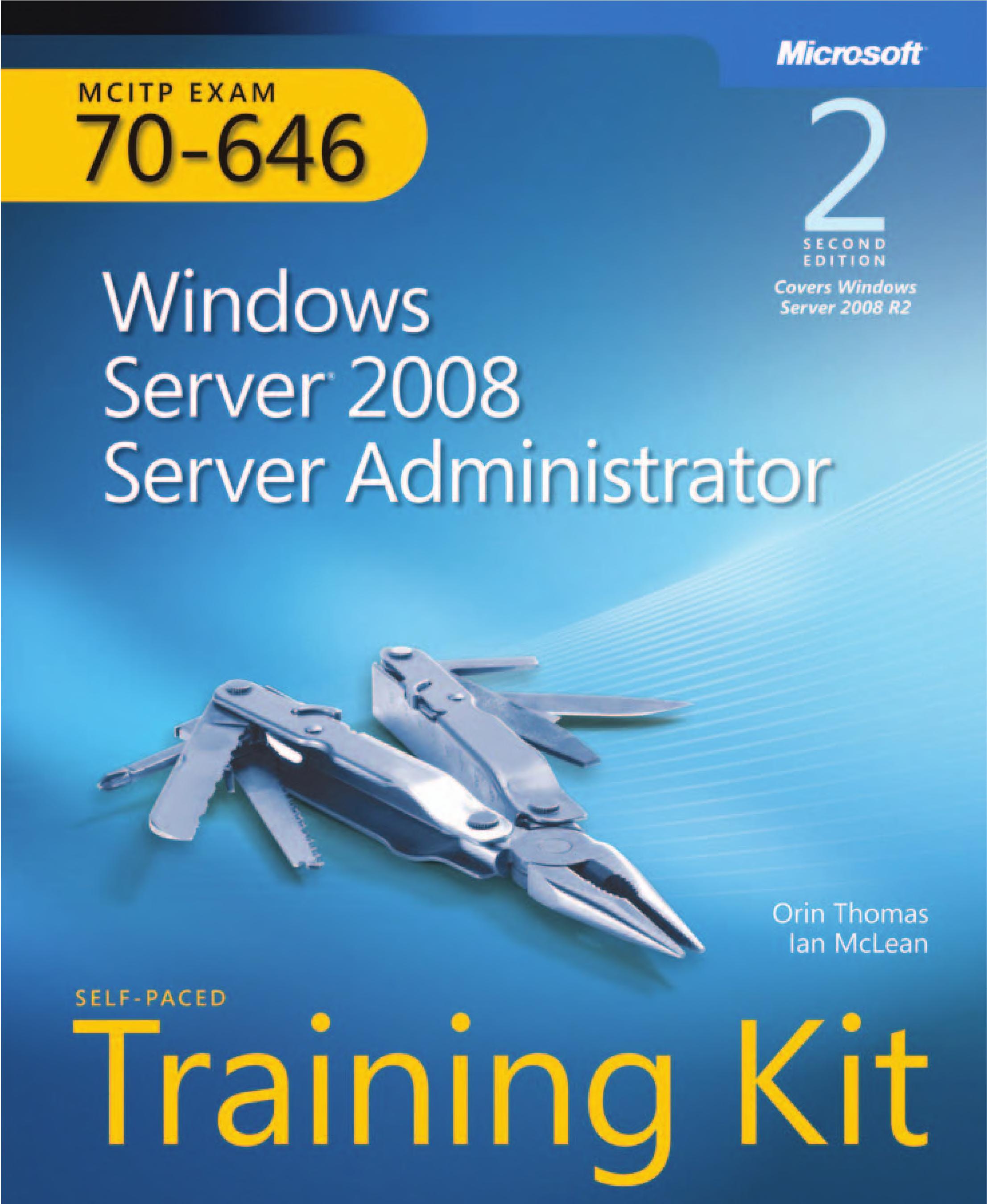 Self-Paced Training Kit (Exam 70-646)