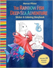Rainbow Fish Deep Sea Adventure Sticker and Coloring Storybook