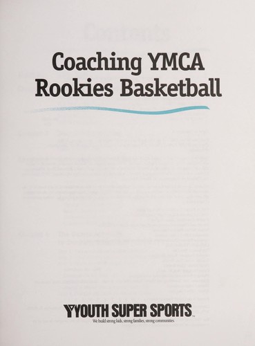 Coaching Ymca Rookies Basketball