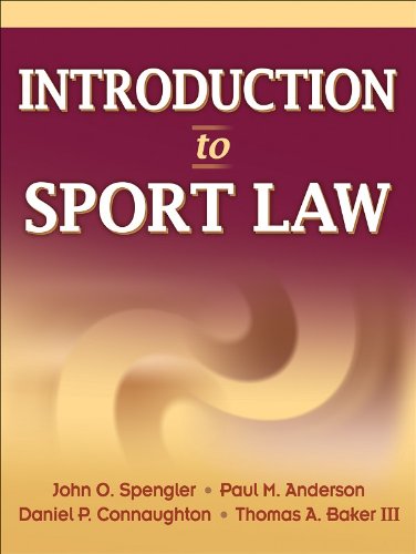 Introduction to Sport Law