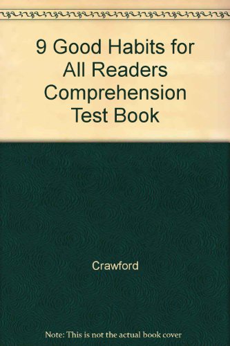 9 Good Habits for All Readers Comprehension Test Book