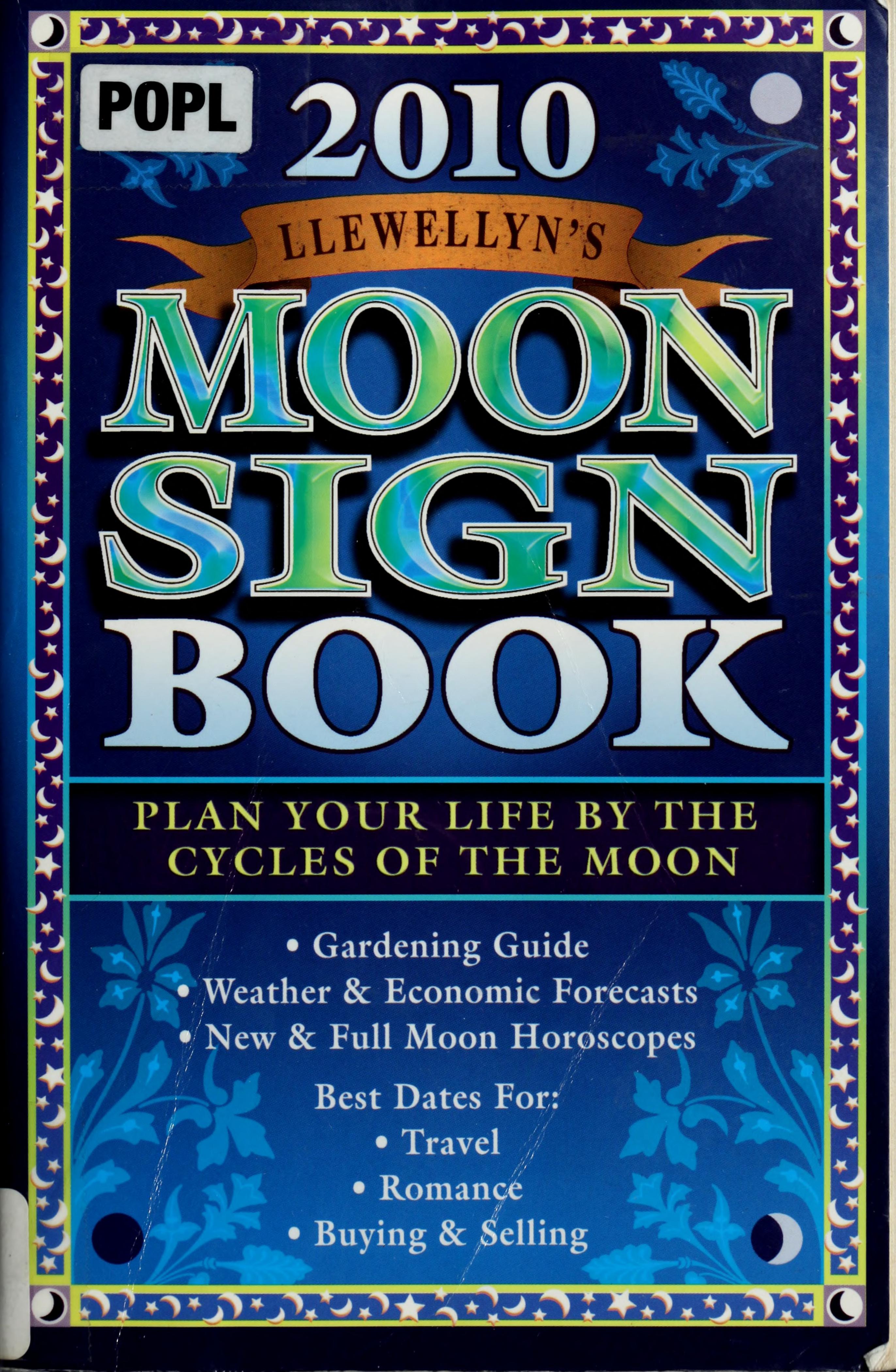 Llewellyn's 2010 Moon Sign Book
