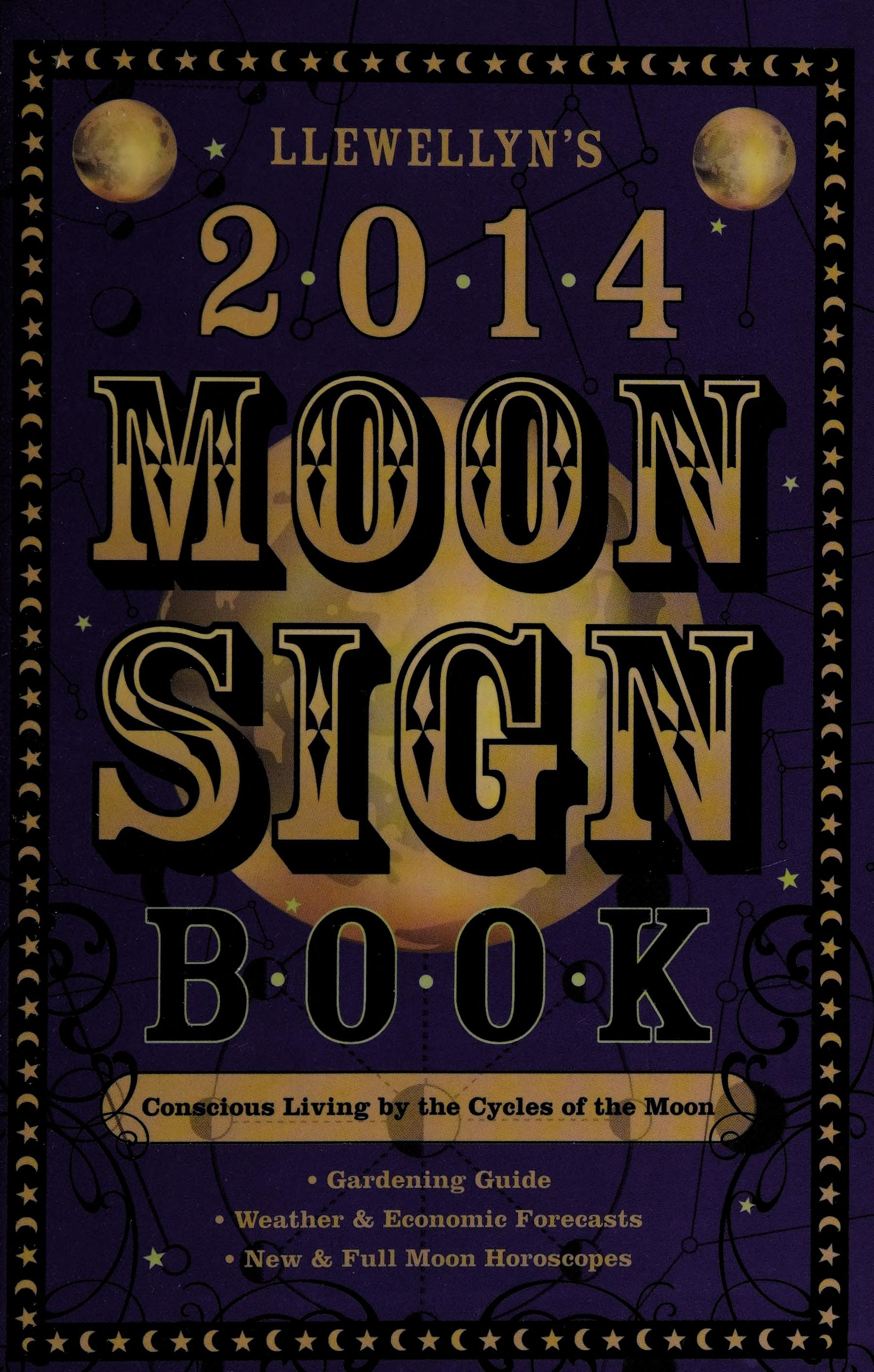 Llewellyn s 2014 moon sign book