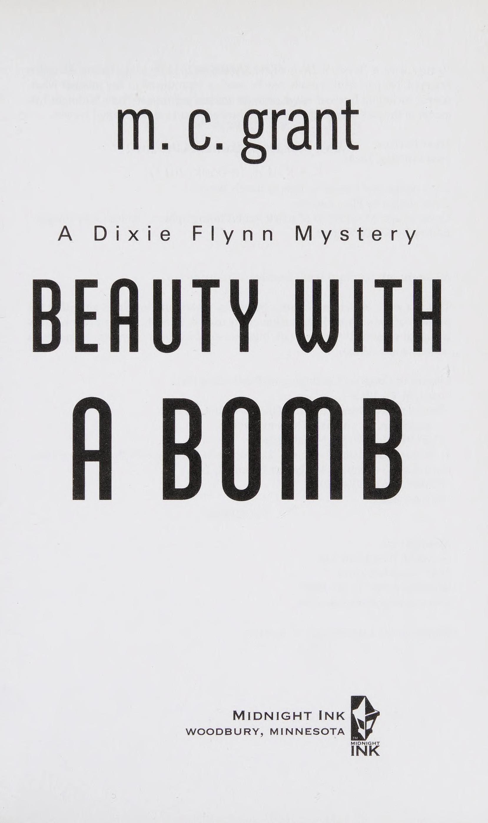 Beauty with a Bomb