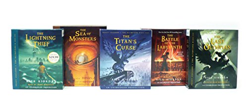 Percy Jackson And The Olympians Books 1-5 CD Collection by Rick Riordan, ISBN 9780739352687
