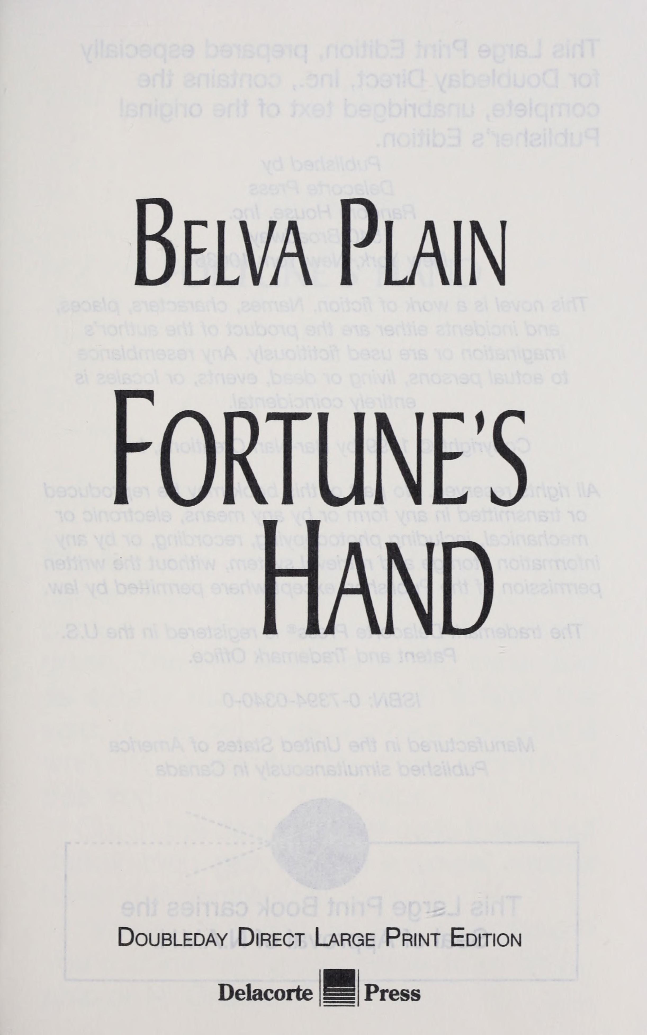 Fortune's Hand
