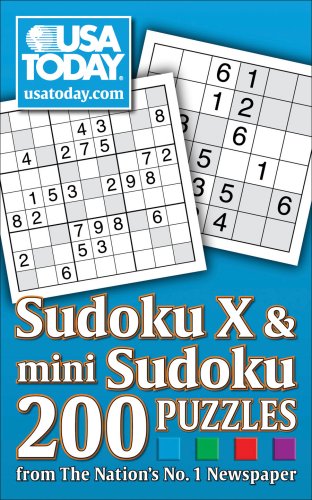 Usa Today Sudoku X and Mini Sudoku