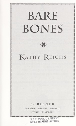 Bare Bones by Reichs Kathy, Girod Marie-France, Pailler Emmanuel, ISBN 9780743246750