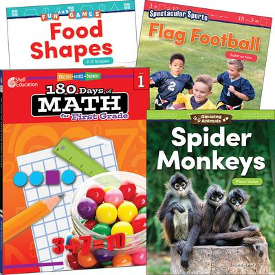 Learn-At-Home : Explore Math Bundle Grade 1