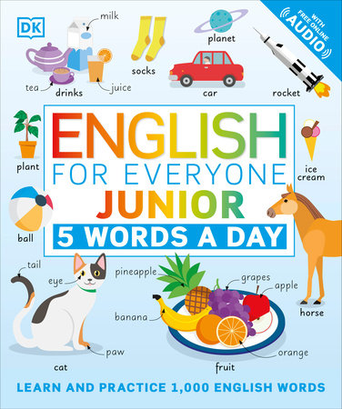 English For Everyone Junior: 5 Words A Day