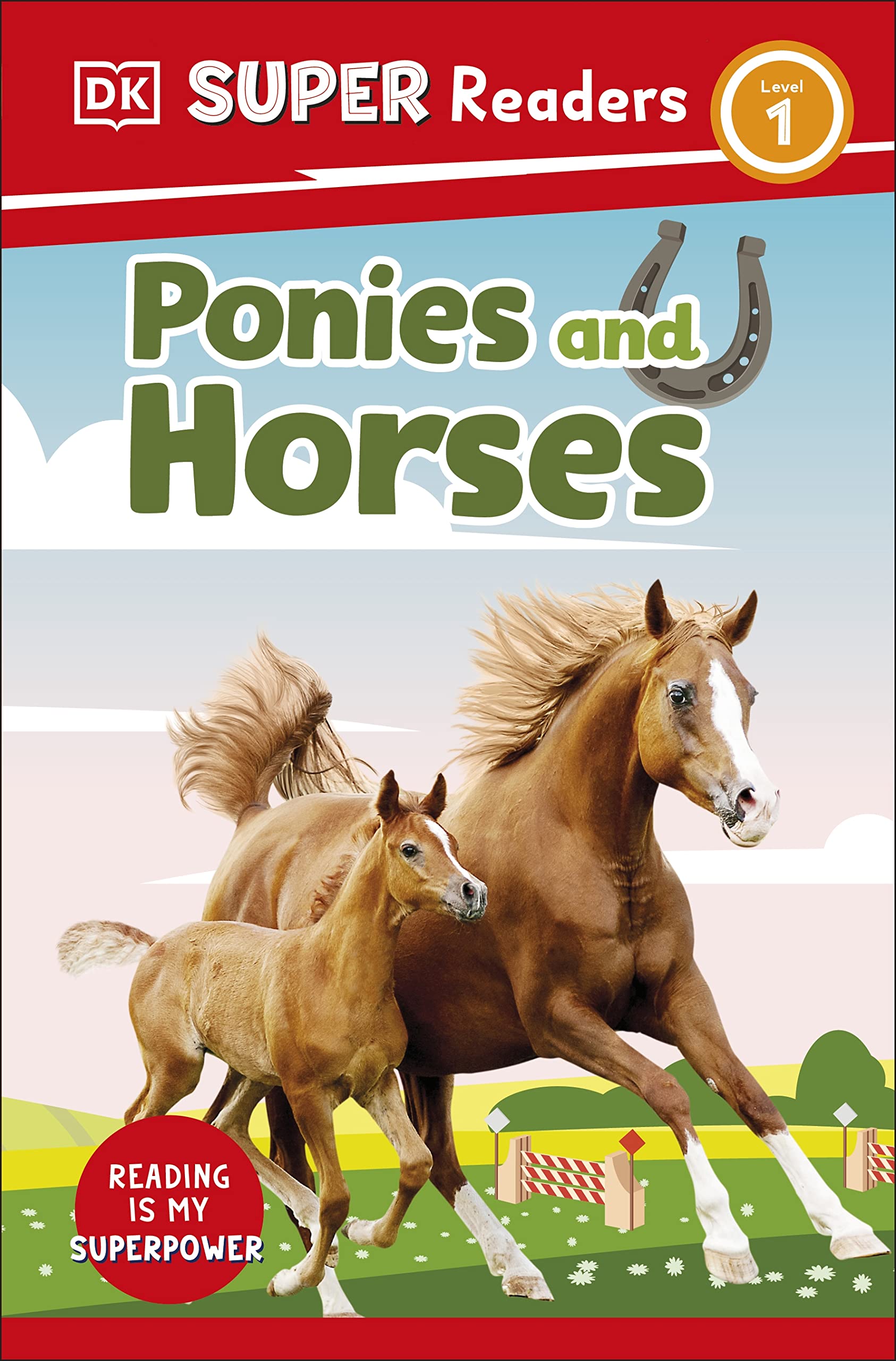 DK Super Readers Level 1 Ponies And Horses