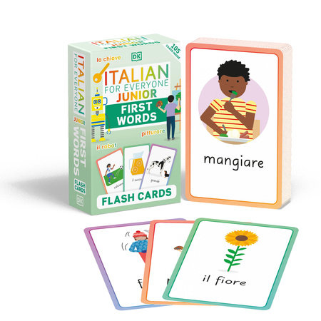 Italian For Everyone Junior First Words Flash Cards