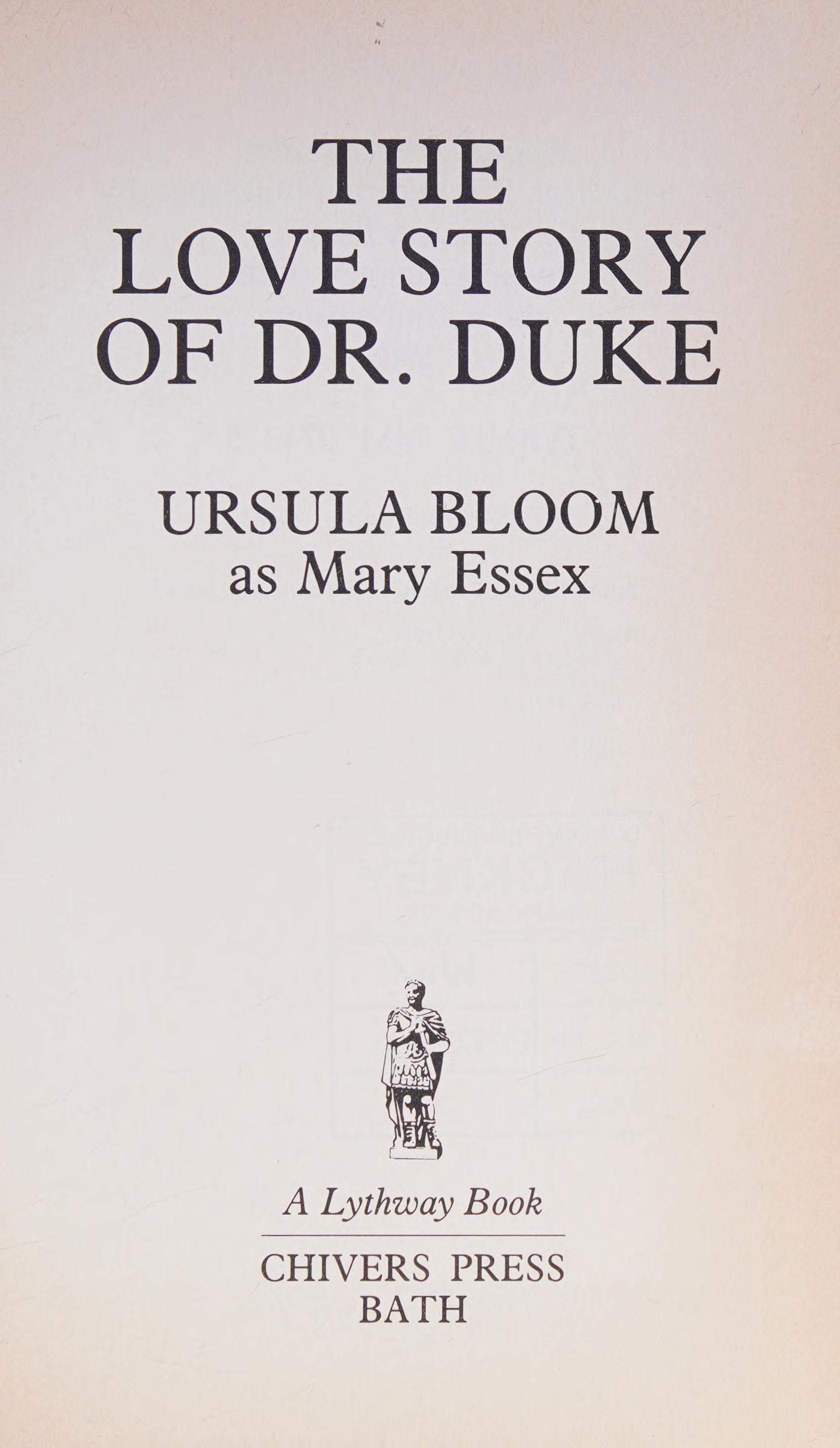 The Love Story of Dr. Duke