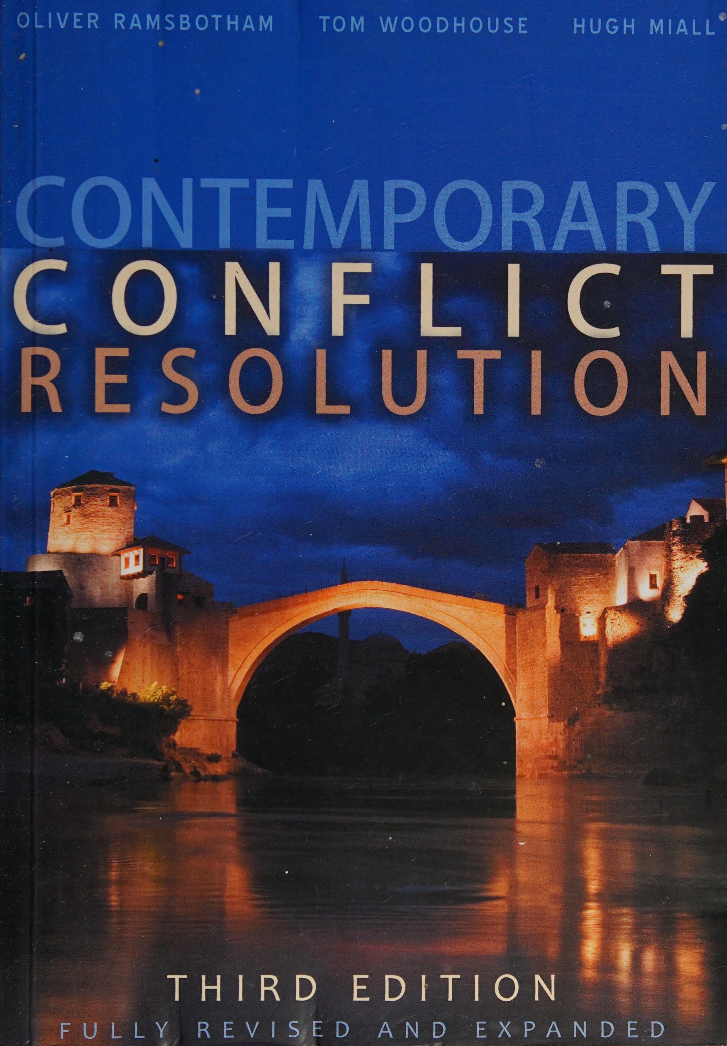 Contemporary Conflict Resolution