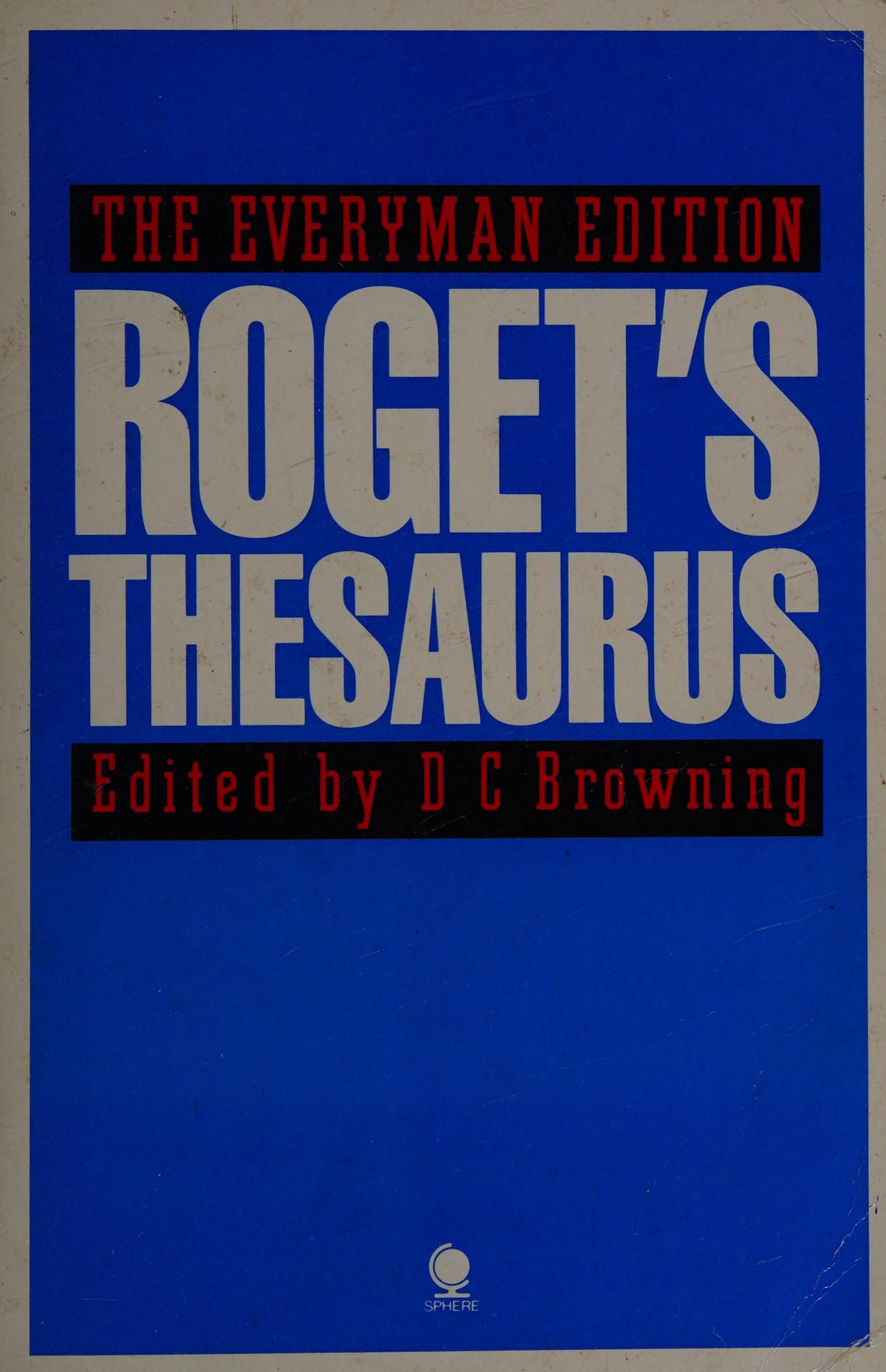 Everyman's Thesaurus of English Words and Phrases