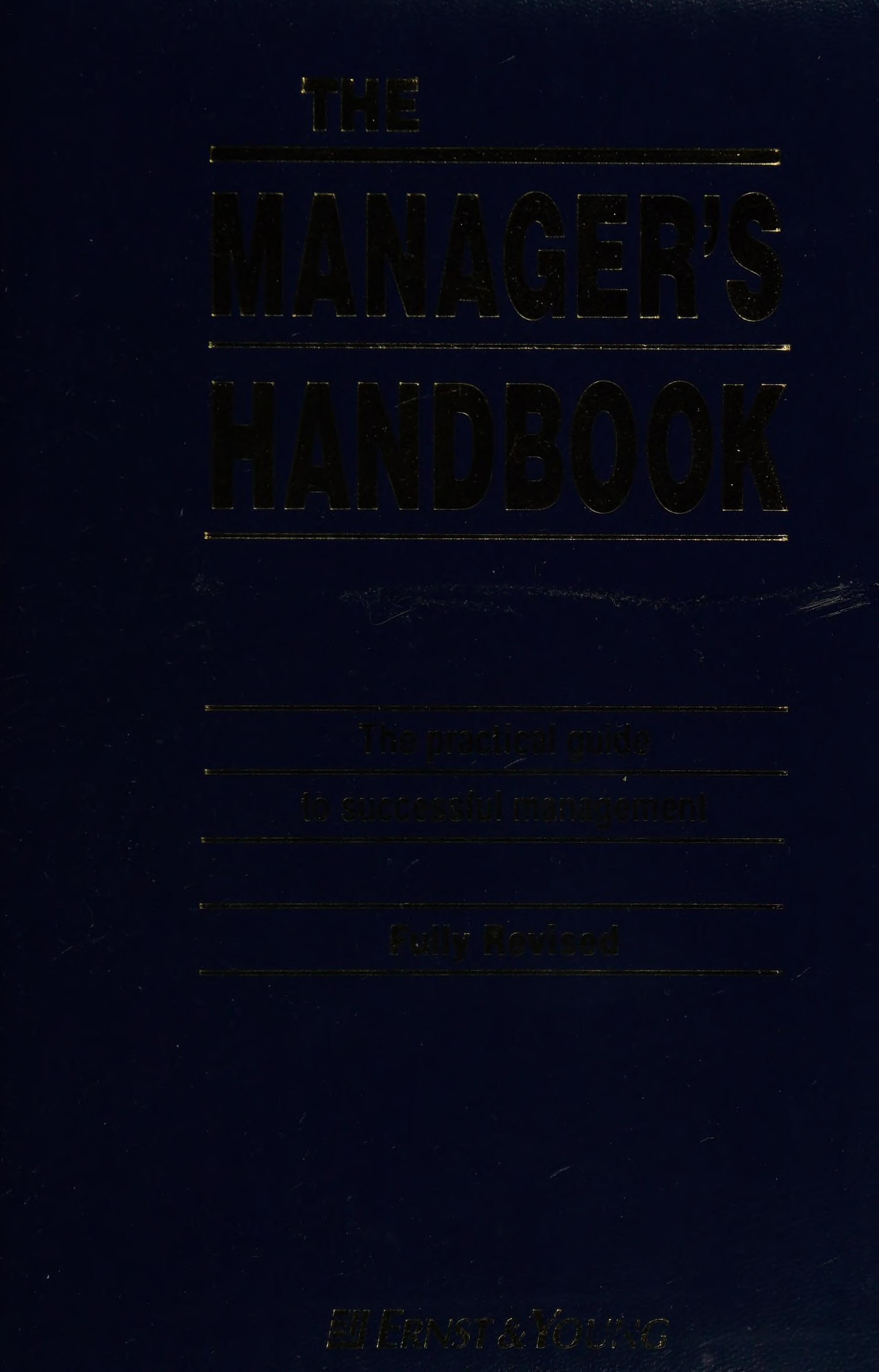 The Manager's Handbook