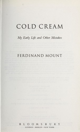 Cold Cream