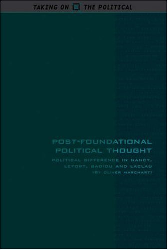 Post-Foundational Political Thought