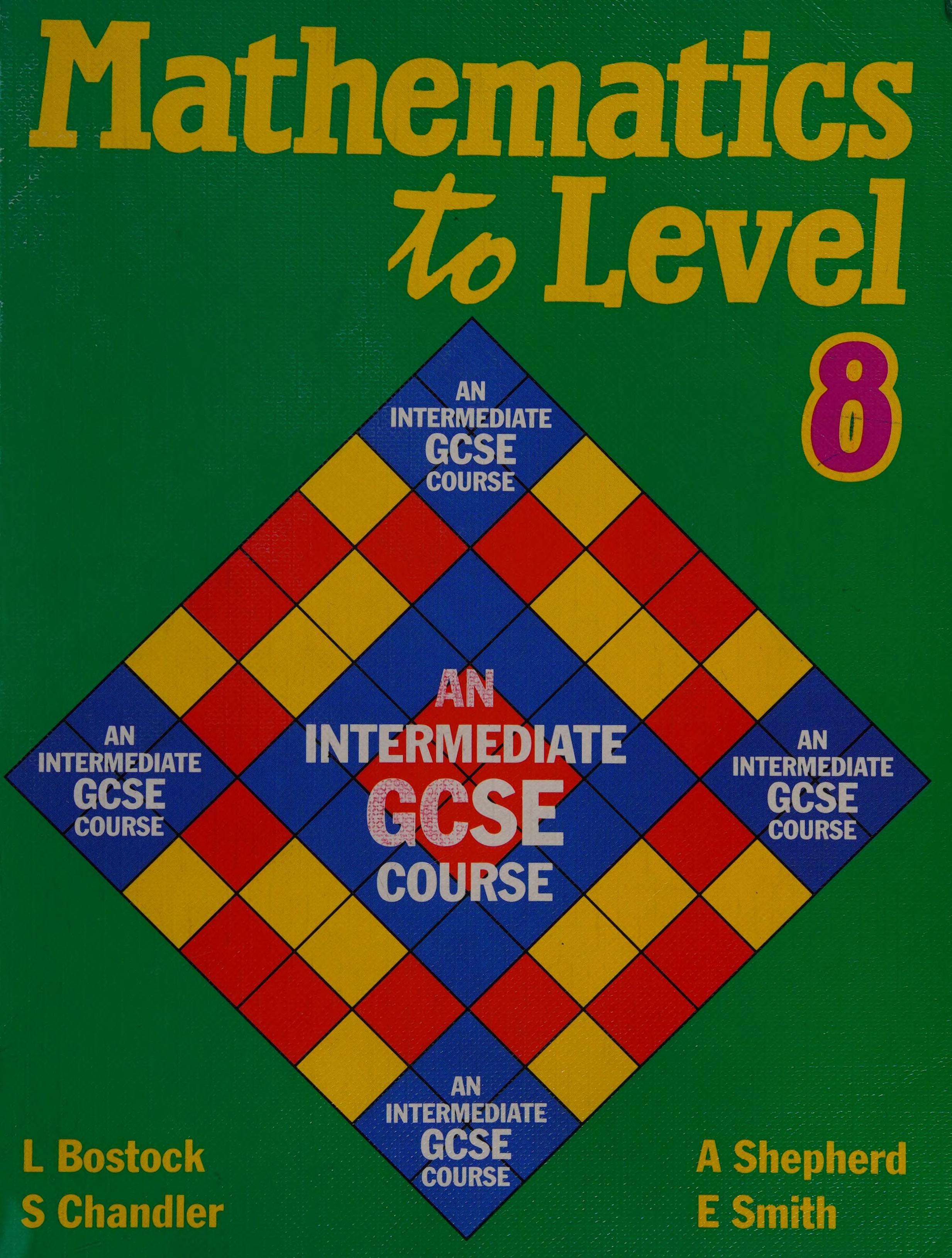 Mathematics to Level 8