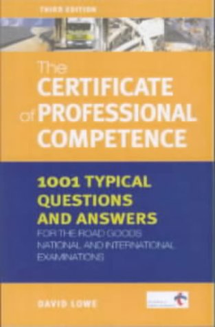 The Certificate of Professional Competence