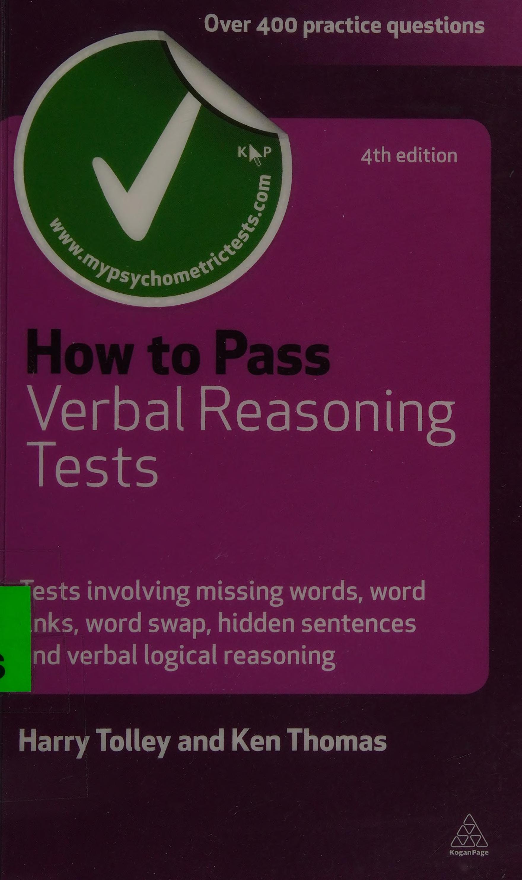 How To Pass Verbal Reasoning Tests