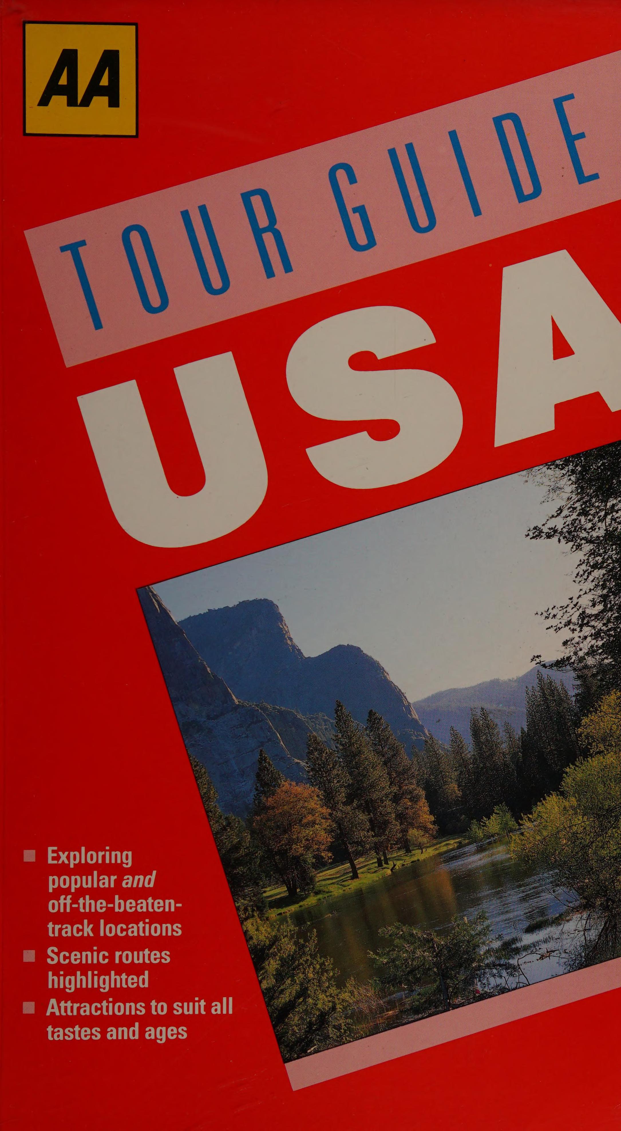 Tour Guide: Usa (Tour Guides) (Aa Tour Guides)