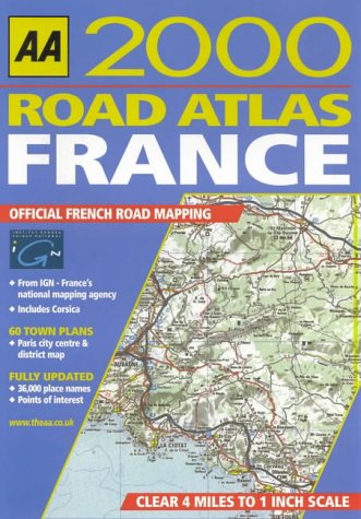 Aa Road Atlas France