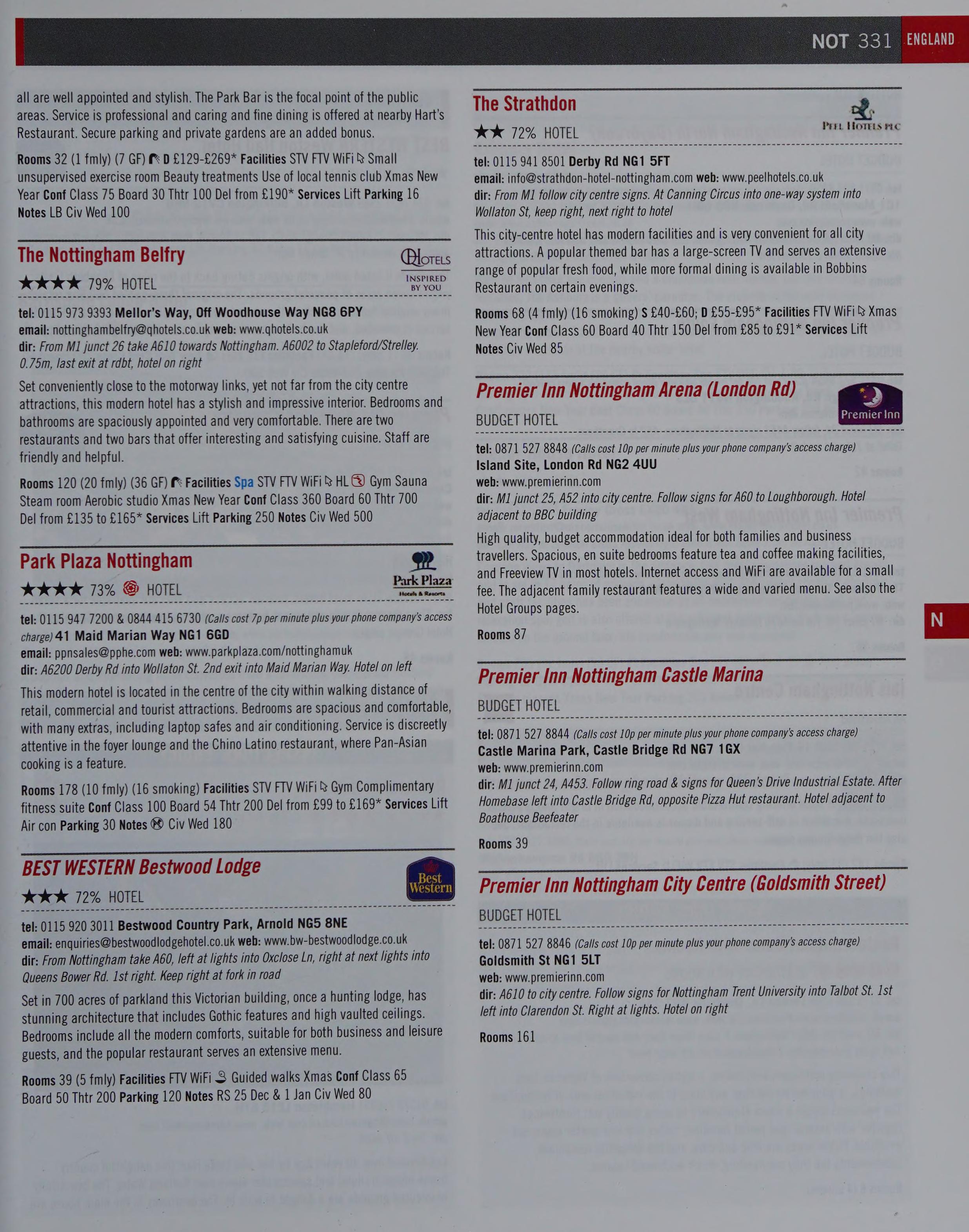 The Hotel Guide 2016