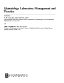 Hematology: Laboratory Management And Practice