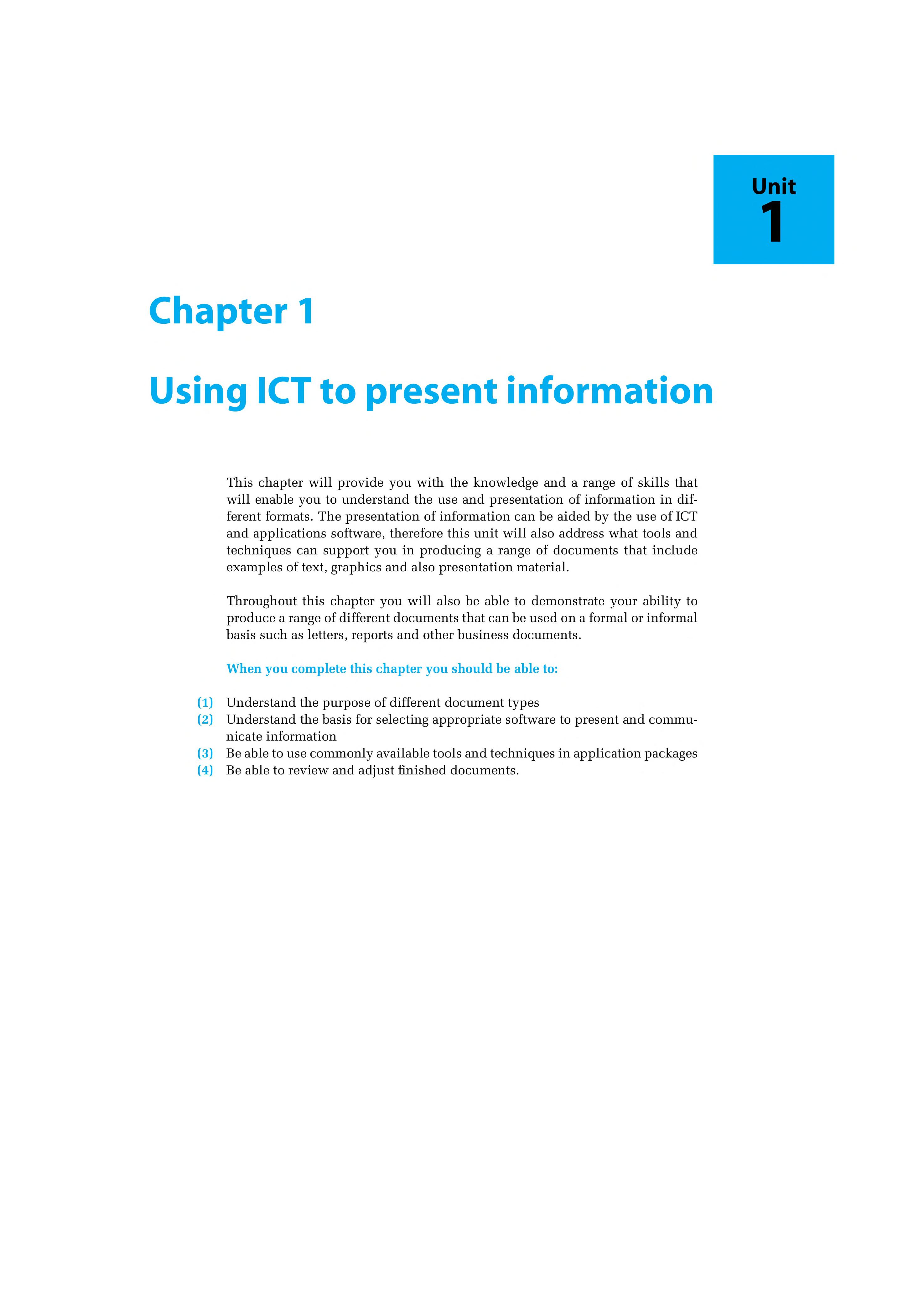 BTEC First ICT Practitioners