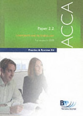 Acca Part 2 - 2.2 Corporate and Business Law (Acca Revision Kits)