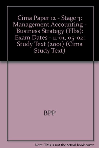 Cima Paper 12 - Stage 3