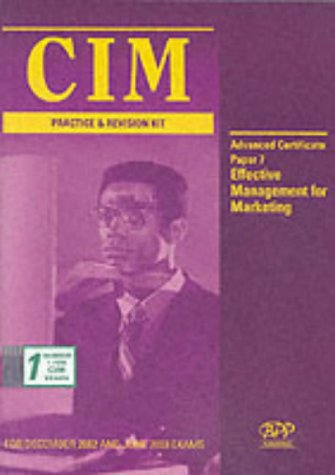 Cim Advanced Certificate - Paper 7
