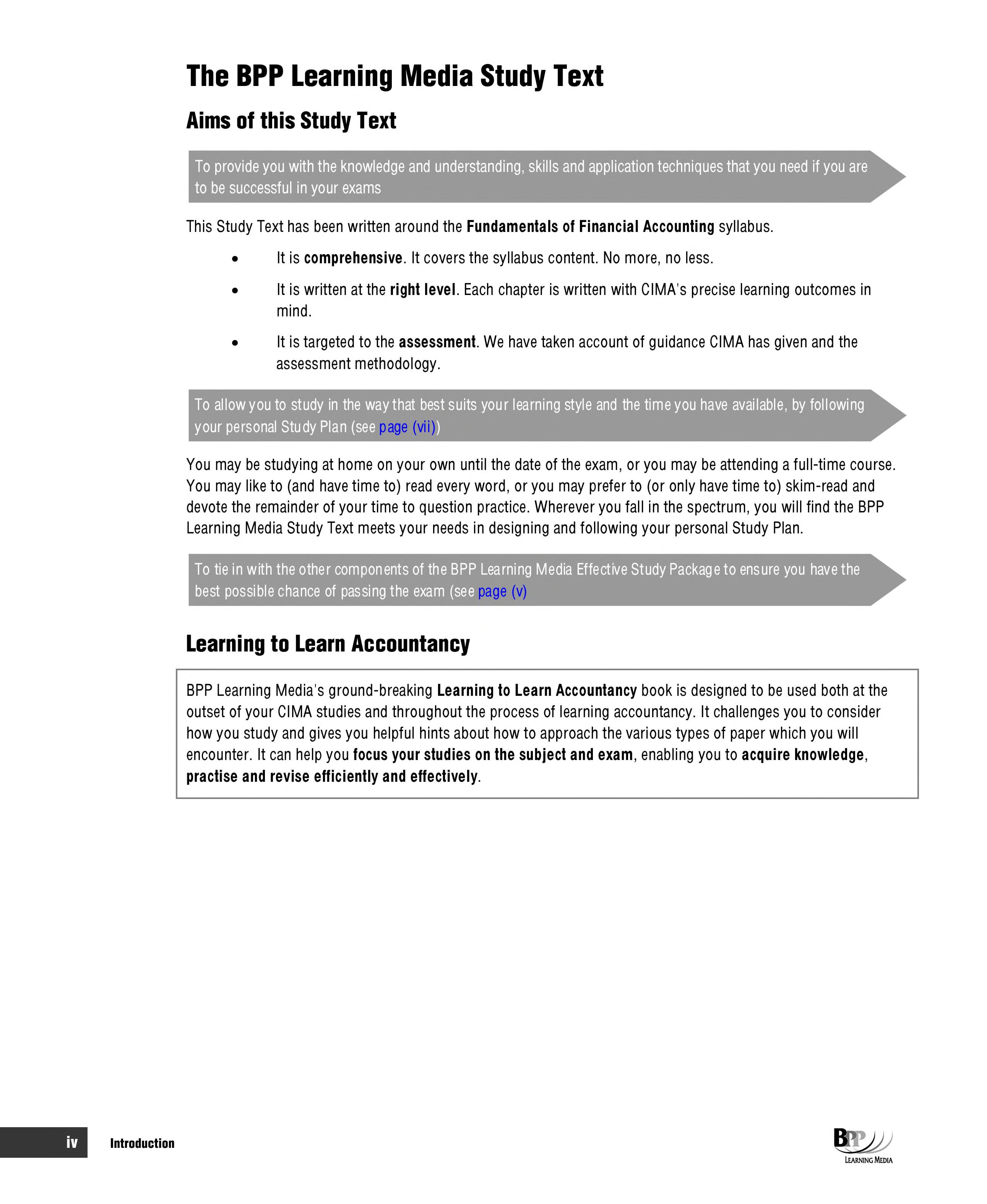 Cima - C02 Fundamentals of Financial Accounting