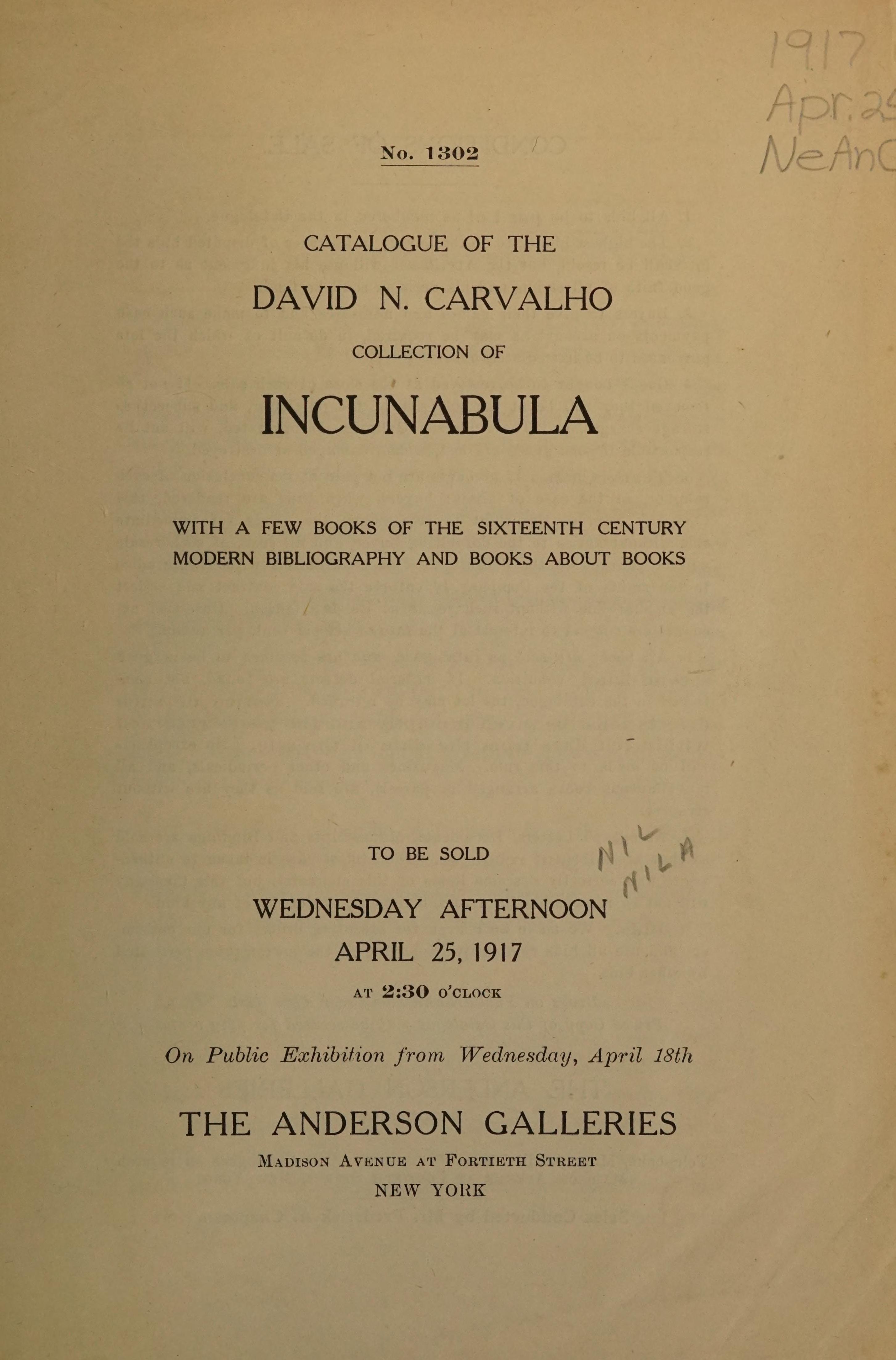 Incunabula